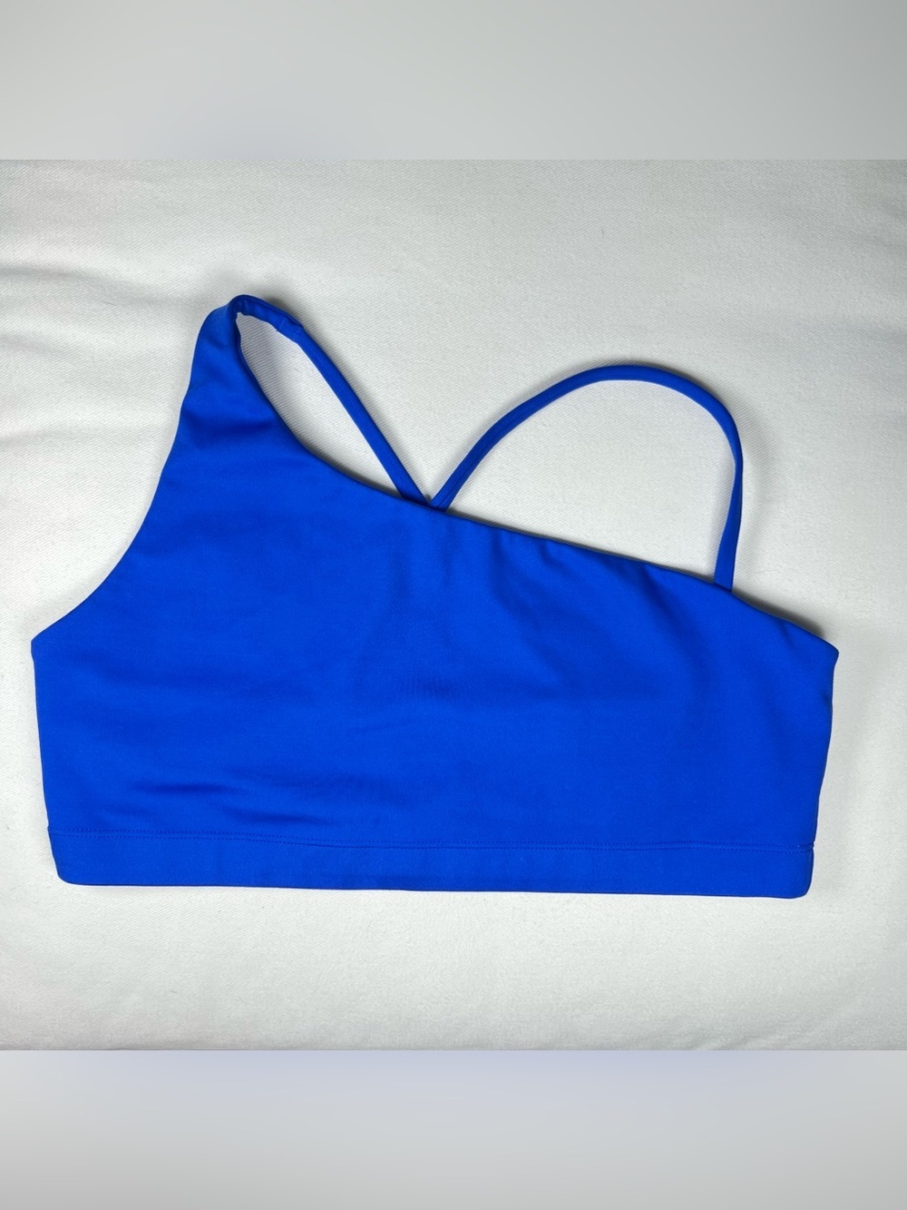 GapFit Recycled Power Low Impact Sports Bra Vibrant Blue M/L